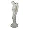 30" Ivory Angel with Arms Folded Outdoor Garden Statue